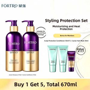 Fortro | Anti-frizz Softening & Repairing Shampoo