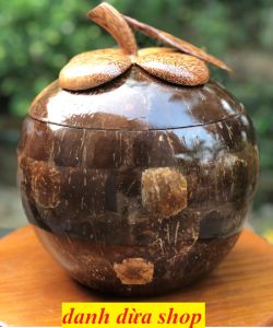 TẶNG ẤM TRÀ - Có Video Bình giữ nhiệt | Bộ giữ ấm trà bằng gáo dừa - HÀNG LOẠI 1 - DANH DUA SHOP