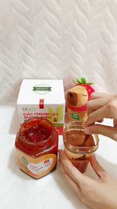 Combo 2 hũ gấc chanh leo đường phèn cô đặc Gấc Garden giúp mắt sáng đẹp da 280g