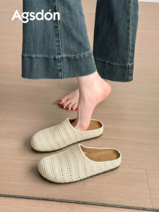 Agsdon | Ladies New Summer Outdoor Thick Sole Easy-wear Pregnant Braided Sandals