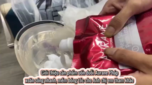 1 TÚI Uốn Duỗi Tóc Aurane Pháp 1000ml.. KEM UỐN DUỖI