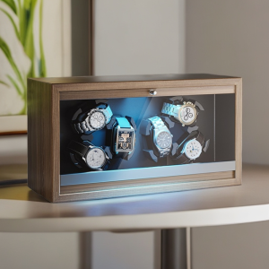 Yager Wolf Quality German Mechanical Watch Winder Automatic Converter Watch Box Display Case for Fashion Jewelry
