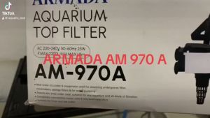 AQUAMAN WP 970 - Mesin Top Filter Box Kotak Aquarium Aquascape WP970