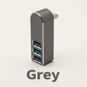USB3.0 High Speed 3 Port Hub Splitter Aluminum Alloy for PC Laptop U Disk Card Reader Mobile Phone Expansion Dock