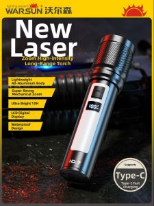 WARSUN | Zoom Bright Emergency Super Mini Portable Flashlight