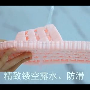 Summer Womens Household Home Indoor Bathroom Non-Slip and Non-Odor Mens PVC Plastic Flip Flops