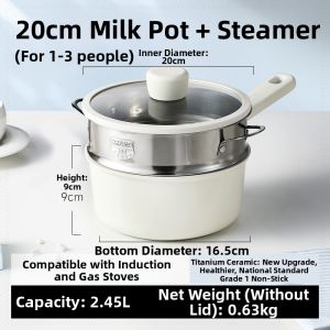 CAROTE | Non-Stick Baby Food Steamer Pot