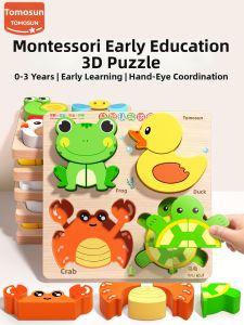 TONGMUXING | Educational Wooden 3D Puzzle Toys