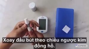 Máy đo đường huyết Yasee Đức (Kèm 25 que thử và 25 Kim)