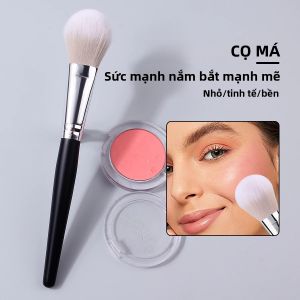 1 CÁI Cọ Trang Điểm Cầm Tay Đa Chức Năng Cọ Trang Điểm Cầm Tay Đa Chức Năng Mềm Mại Có Độ Bóng Cao Bằng Nylon Cho Phấn Nền Cọ Đánh Phấn Tạo Khối Cho Kem Nền