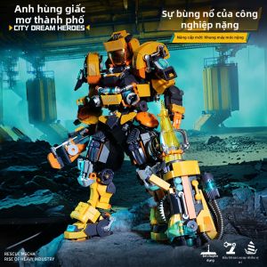 JINGGUAN | Khối Xây Dựng Robot Cơ Khí