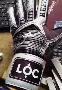Găng tay thủ môn siêu dính bao tay thủ môn miễn phí in handstrap cổ găng tay có xương Iwin Keepa A trợ lực tháo lắp