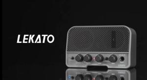LEKATO Mini Guitar Amp 5W Rechargeable With Clean & Overdrive Effects Electric Guitar Amplifier Portable Bass Amp