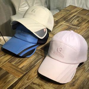 หมวกกันแดดฤดูร้อนแบบสบายๆสําหรับผู้ชายและผู้หญิงตัวอักษรสไตล์เกาหลีพิมพ์ทรงโดมปีกขนาดใหญ่ป้องกันรังสียูวีหมวกกลางแจ้ง