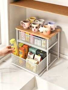 Multifunctional Layered Snack and Beverage Organizer