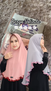 Baru Azamka Hijab Yolinda Kerudung Instan AZ 194 Jersey Premium