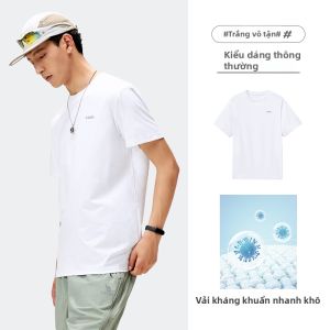 CAMEL | Áo Thun Nam Chống Nắng Kháng Khuẩn Nhanh Khô