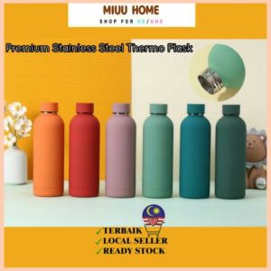 500ml Stainless Steel Bottle Thermos Bottle Vacuum Flask Keep Warm Botol Air Besi Botol Air Tahan Sejuk Panas Termos保温水壶