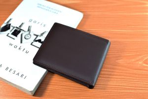 Dompet Lipat Pendek Pria Kulit Sapi Garut