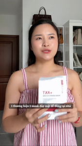 |Quà 550K| Mặt Nạ Dưỡng Trắng EVIRALAB TXA+ Hộp 10x23g Hỗ Trợ Mờ Thâm Nám Cấp Ẩm Cho Nữ Văn Phòng Da Xỉn Màu