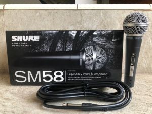KABEL MIC SHURE / MICROPHONE BT 58A / SM 58