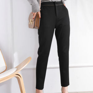 Women Elegant Solid Pencil Pants High Waist Pant For Women Casual Streetwear Woman Trousers Office Wear Chic Pant