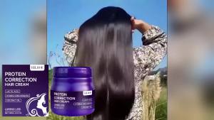 EELHOE | Keratin Straightening Hair Mask Restore Hair Soften Gloss Straightener Deep Repair Conditioner For Dry Damaged Frizzy Hair