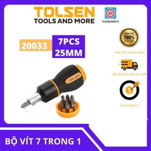 Bộ vít 7 trong 1 Tolsen 20033 gọn gàng nhiều tính năng