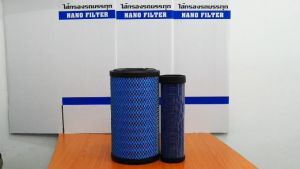 ไส้กรองอากาศ นาโนกันน้ำ HINO DOMINATOR FC9J ฮีโน่ โดมิเนเตอร์ E1AJ1AL1A 17801-E0220+17801-E0210 AU13530NN