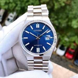 ĐỒNG HỒ NAM CHÍNH HÃNG CITIZEN NJ0150-81L Automatic Tsuyosa Blue Size 40mm WR 5ATM