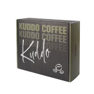 KUDDO | Premium Coffee Gift Box with Beans and Straw Cup