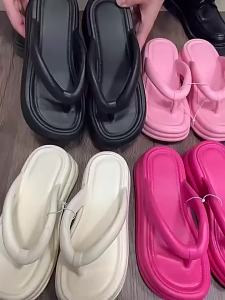 BUYANGSI | Dép Lật Đế Dày Chống Trượt Tăng Chiều Cao