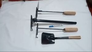 garukan dan sekop berkebun paket 2in1