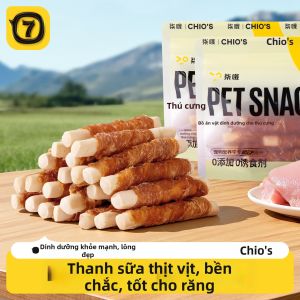 7o | Món Nhái Cho Chó Duck Meat Milk Bone Dùng Để Mọc Răng và Thưởng Khen