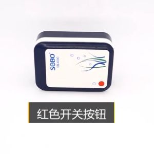 SOBO Oxygen Pump Aquarium Equipment USB Charging Super Silent Fish Breeding Aerator AC AAnd DC Sual-Use Aerator Pump General Portable Outdoor Ultra-low Noise Air Pump Compressor Household Supplies Sir Pump Oxygen Generator Pump