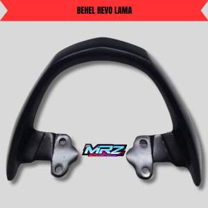 Behel Revo Lama Begel Revo Lama Bagian Belakang Bahan Alumunium Varian Warna Silver dan Hitam