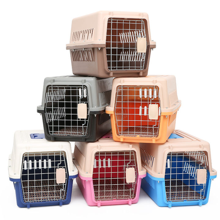 portable cat cage large aviation pet cage cross border wholesale cat shipping box outdoor portable pet supplies Lazada PH