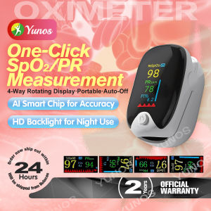 Yunos Blood Oximeter Finger Pulse LED Display Digital Blood Oxygen Saturation Adult Child Pulse Oximeter Finger Original
