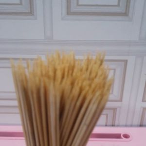 Tusuk Sate Tusuk sate bambu Tusuk sate import Tusuk sate IMPORT KUAT Natural BERSIH HALUS & ANTI JAMUR 1 pack isi +- 550 pcs Premium