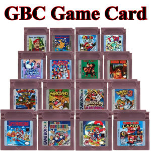 Bandai | English GBC 16 Bit Game Video Game Cartridge Console16 Bit Game Card Land Donkey Kong Land 2 Yoshi for GBC USA Version