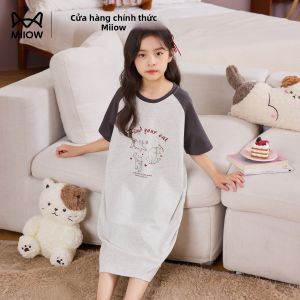 MiiOW | Đầm Ngủ Công Chúa Mỏng 100% Cotton