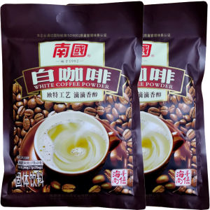 No-Sugar Charcoal-Burnt Coffee 240g X 2 Bags 40 Small Packs Instant Soluble Hainan Specialty Gift South Country Brand