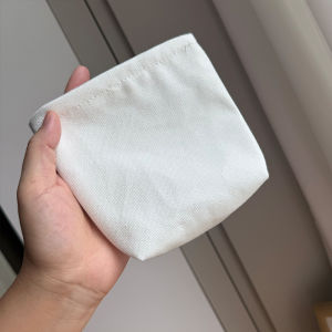 กระเป๋าใส่เหรียญผ้าใบแบบถือได้ กระเป๋าใส่สิ่งของแบบพกพาขนาดเล็กสำหรับนักเรียนหญิง กระเป๋าใส่ผ้าอนามัยแบบพกพา กระเป๋าใส่เหรียญแบบเรียบง่ายสไตล์เกาหลี