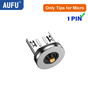 AUFU 540 Rotate Magnetic Type C Cable 3 in 1 Fast Charging Cable For iPhone Xiaomi Samsung Huawei Micro USB Magnet Charge Wire