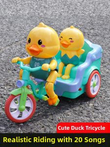 Educational Electric Toy Rabbit Tricycle
