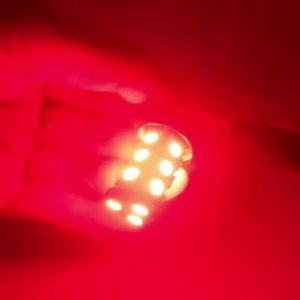 Lampu Rem LED T20 kedip strobo 18 led