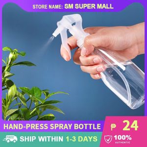 【Multipurpose】200ML Mini Spray Bottles Refillable Hand-press Type PET Skinny Leak-proof Fine Mist Sprayer Hair Salon SPA Make-up Watering Potted Plants Household Cleaning Office Use