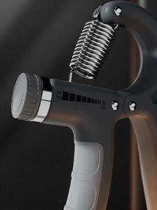 Strength Trainer  Adjustable Hand Gripper Forearm Strengthener Resistance Counter Grip Strength