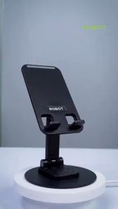 STAND HOLDER ROBOT RT-US09 Universal Rotatble & Adjustable Height Phone Original - Garansi Resmi 1 Tahun