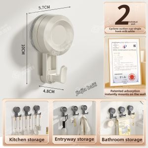 JIABAILI | Suction Cup Hook Bathroom Strong